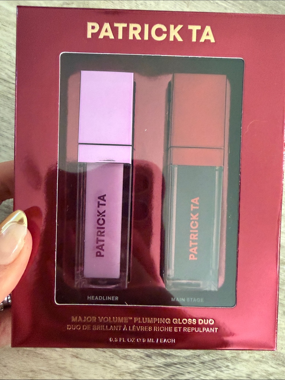 PATRICK TA Major Volume Plumping Gloss Duo